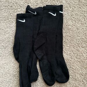 Nike Black Athletic Crew Socks